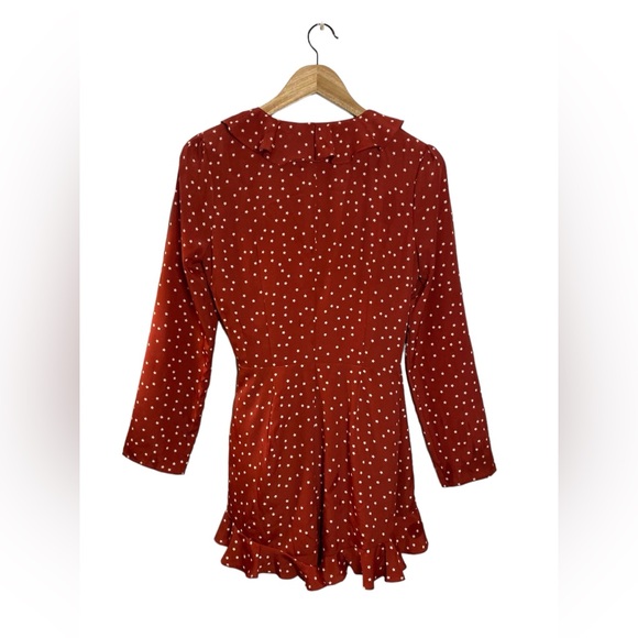 Lovers + Friends | small red star print romper dress - Picture 3 of 6